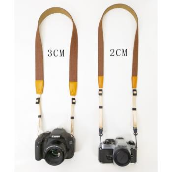 相機背帶掛繩 微單肩帶m50二代適用佳能g7x2富士索尼黑卡單反g7x3