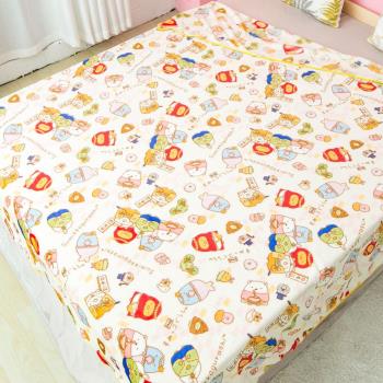 可愛卡通毛毯小被子辦公室午睡毯夏季珊瑚絨蓋毯加厚空調毯子床單