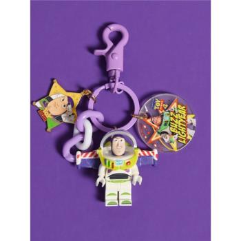 玩具總動員掛件巴斯光年鑰匙扣車鑰匙公仔女精致包包掛飾ins玩偶