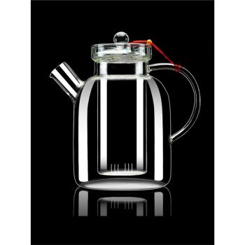 玻璃煮茶壺電陶爐專用燒水壺大容量煮茶器耐高溫泡茶養生壺煮茶爐