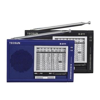 Tecsun/德生R911老人收音機11波段便攜半導體英語四六級考試校園