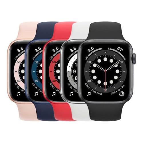 福利品】Apple Watch Series 6 44公釐LTE 鋁金屬錶殼保固6個月贈矽膠錶