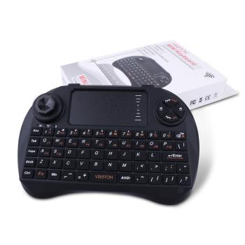 Viboton X3 mini 迷你無線游戲小鍵盤鼠標遙控器 多功能帶觸摸板