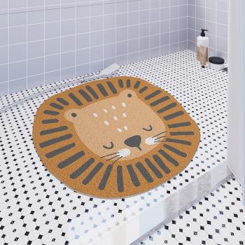 卡通衛生間浴室防滑墊可裁剪廁所洗澡間淋浴專用腳墊墊子排水地墊
