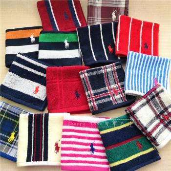 外貿毛巾 小瑕出口日本日單外貿 純棉埃及棉加厚25男士小方巾手帕