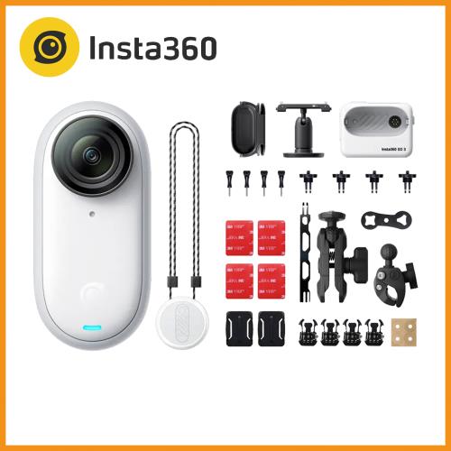 Insta360 GO 3 翻轉觸控大螢幕拇指防抖相機128 GB 公司貨摩托車重機