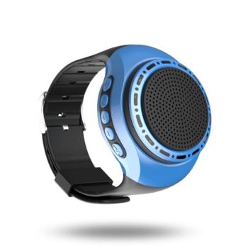新款手表無線藍牙音箱低音炮迷你音響插卡運動跑步手腕式便攜音響