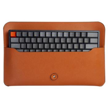 Keychron機械鍵盤適用K3/K7/K12便攜收納包外設包防塵鍵盤包鍵盤收納袋旅行移動辦公專用小鍵盤iPadPro平板套