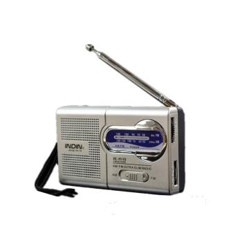 調頻迷你袖珍便攜式老年人收音機用復古FM廣播機隨身聽播放器電池