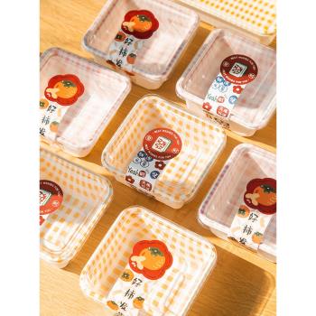 野餐壽司打包盒水果便當一次性塑料盒子春游食物餐具戶外專用餐盒