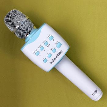 手機藍牙k歌話筒usb充電無線麥克風音箱喇叭戶外唱歌主持兒童禮物
