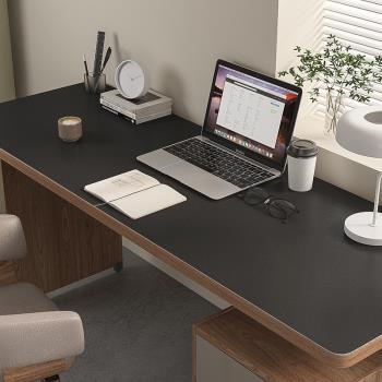 愛鹿特超大電腦桌墊辦公室皮革桌布老板辦公桌桌面墊鼠標墊書桌墊