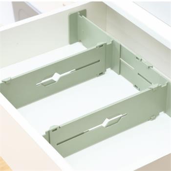 自由伸縮抽屜整理隔板調節衣柜分隔板衣物分類收納分割中間擋板2