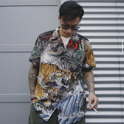 WACKO MARIA 19SS龍虎斗短襯衫|襯衫|ETMall東森購物網