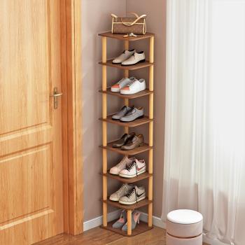 室內簡易門口收納經濟型實木鞋架