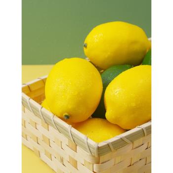檸檬片創意時尚食品美食杯子攝影