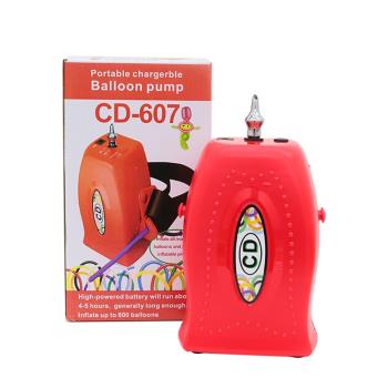 CD607長條打氣機魔術氣球電動充氣泵蓄電池便攜式打氣筒兒童卡通