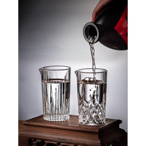 酒具中國風白酒杯分酒器套裝家用玻璃一兩小酒盅黃酒土燒酒口杯子|酒杯