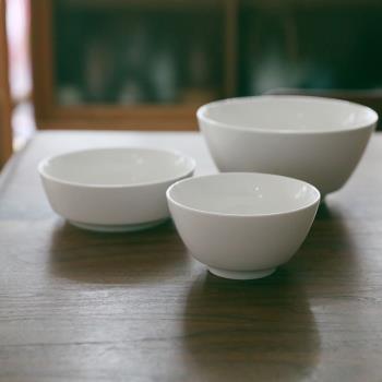 陶瓷糯米湯碗餐具溫潤質感白瓷