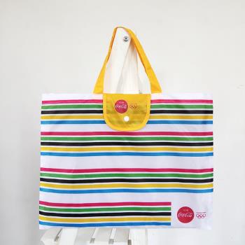 日式尼龍布購物袋輕便攜折疊環保大號夏新手提超市旅行收納大布袋