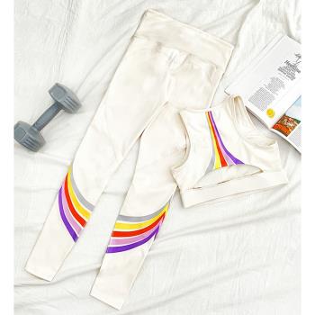 小可折扣 女士運動套裝夏季健身女修身顯瘦跑步瑜伽服吸汗速幹
