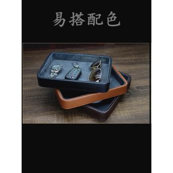 首飾真皮手鐲戒指玄關鑰匙盤珠寶