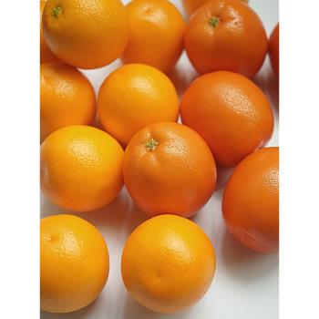 假橙子道具 澳橙臍橙模型 餐廳裝飾擺件 仿真水果攝影拍照裝飾品