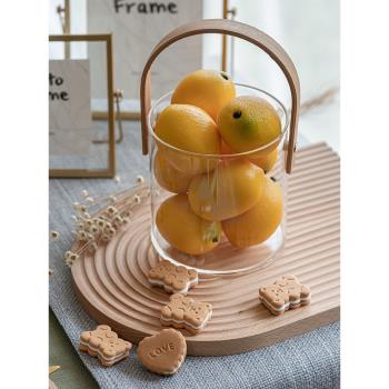 仿真檸檬水果假模型奶茶店櫥窗裝飾場景布置美食攝影拍攝道具擺件
