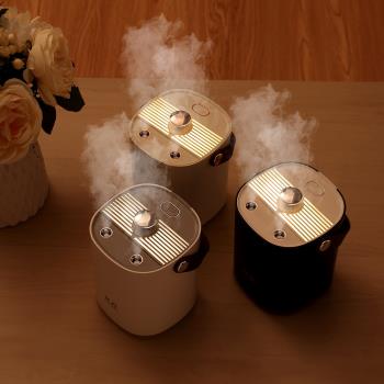 uSB大霧量噴霧器辦公室室內家用桌面雙噴加濕器usb