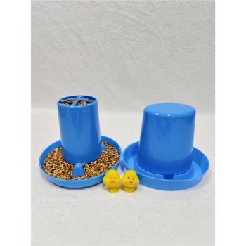 OLDK蘆丁雞餵食器喂水器鳥用飲水器鵪鶉小雞崽水槽食槽下自動飲水