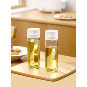 醬油醋油瓶玻璃調味瓶放香油的小瓶子家用防漏油壺廚房裝油罐套裝