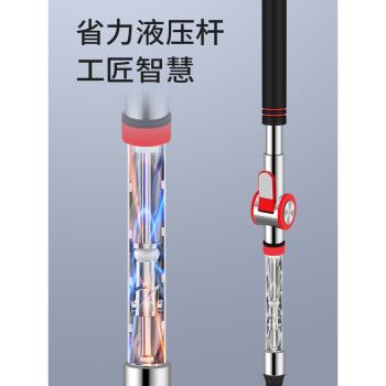 旋轉拖把桿通用單桿一拖凈家用手壓墩布替換配件神器自動地拖布桿
