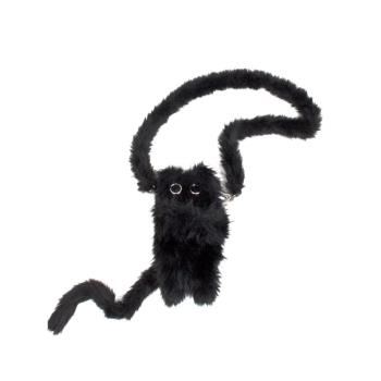 獨立設計黑色毛毛手機小貓包