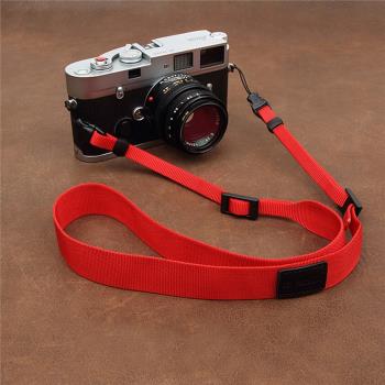 cam-in尼龍微單相機背帶適用于理光gr索尼黑卡掛繩舒適減壓肩帶