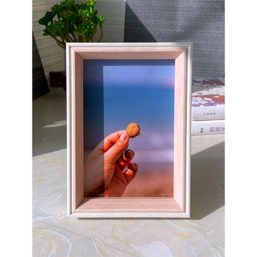 【量多優惠】北歐創意相框擺臺5寸 6 7 10 12寸畫框A4證件畫框