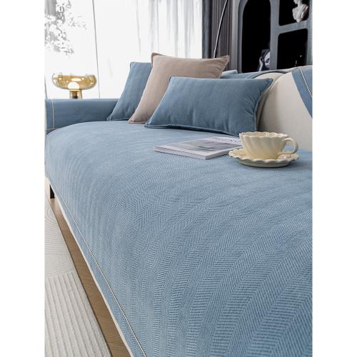 沙發墊四季通用2025新款輕奢高級感防滑直排皮套罩蓋布巾坐墊子