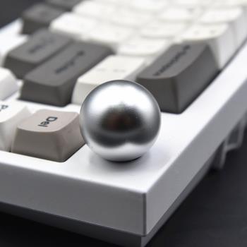 韓度球形旋鈕帽鋁合金機械鍵盤金屬CNC兼容VGN 75金色銀色黑色
