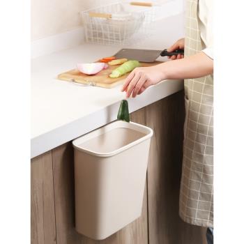廚房垃圾桶櫥柜門可壁掛式分類拉圾筒家用大小號衛生間塑料廢紙簍