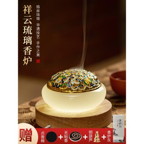 家庭用室内沈香炉   あかりをつける  アロマボールの透かし彫檀香炉置物 家庭用室内沈香炉 あかりをつける アロマボールの透かし彫檀香炉置物