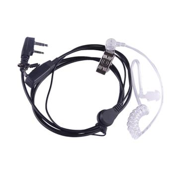 對講機耳機耳麥 K頭空氣導管入耳式耳掛式 對講電話機耳機線通用