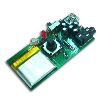 可充電RDA5807或RDA7088調頻接收板/FM接收板/DSP收音機/立體聲