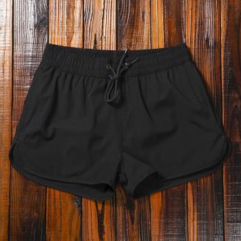 2023新款短褲有彈力很舒適純色運動短褲泳褲防水速干可下水潮流