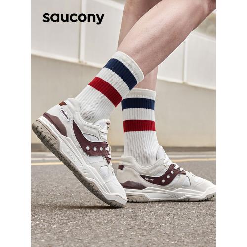 Saucony索康尼情侶低幫復古板鞋