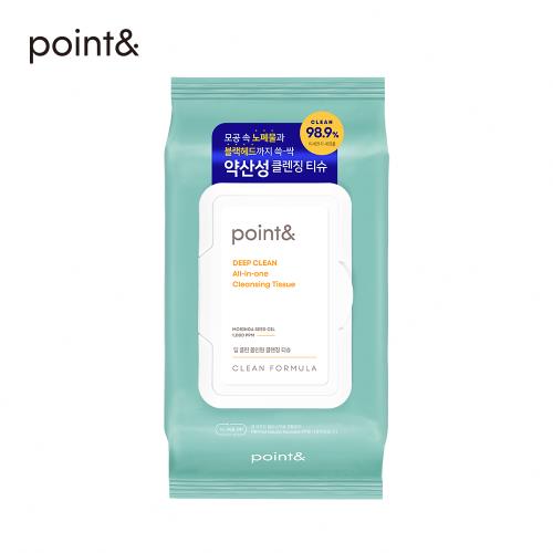 【韓國POINT&amp;】毛孔淨化深層卸妝棉(80張)