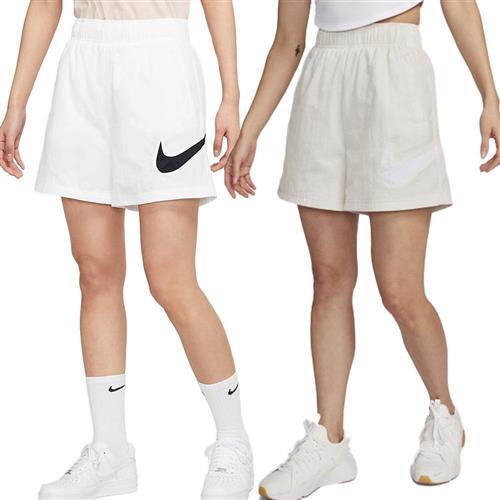 Nike 女裝 短褲 高腰 白/米【運動世界】DM6740-100/DM6740-104