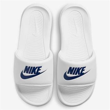 Nike 拖鞋 男女鞋 海綿 Victori One Slide 白藍【運動世界】CN9675-102