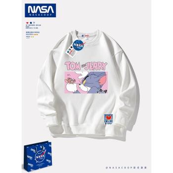 NASA潮牌聯名貓和老鼠春秋衛衣