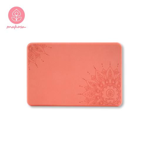 [Mukasa] EVA瑜珈磚 - 橘底/曼陀羅 (圓角) - MUK-23424