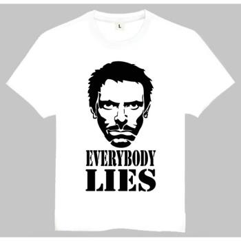 House T-shirt 豪斯醫生 T恤 歐美潮流T恤Everybody Lies