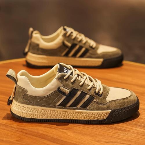 歐洲站奢侈品牌正品男鞋夏季透氣布鞋男潮牌莆田厚底阿甘運動板鞋